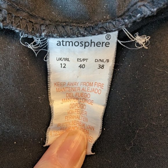 Black Button Up Dress Shirt - Picture 3 of 6